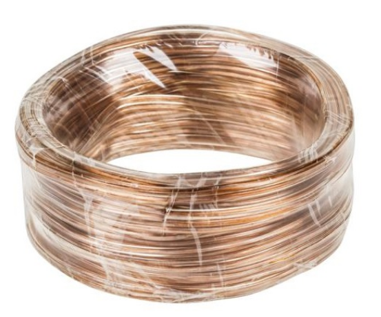 Bobine Cabo Coluna Transparente 2x 1,5mm (25 mts)