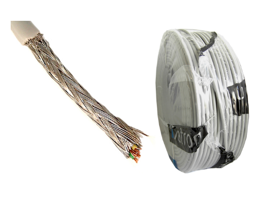 Bobine Cabo Transmissão de Dados 4 Condutores YCY-4x 0,22mm² - 100 mts