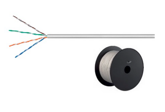 Bobine Cabo UTP Cat 5e Multifilar CCA (100 mts) - GOOBAY