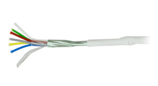 Bobine Cabo de Alarme 6 Condutores (6 x 0,22mm) 100mts