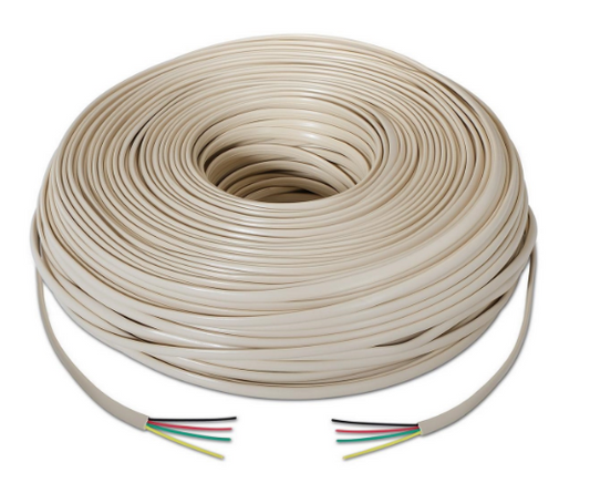 Bobine de Cabo de Rede RJ11 Bege (100 mts) - AISENS