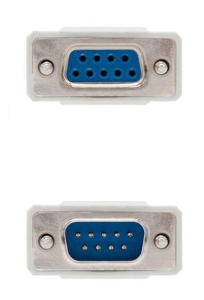 Cabo DB9 Fêmea - DB9 Macho (3 mts) - Nanocable