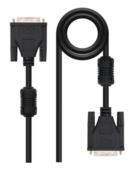 Cabo DVI Macho - DVI Macho (5 mts) - Nanocable