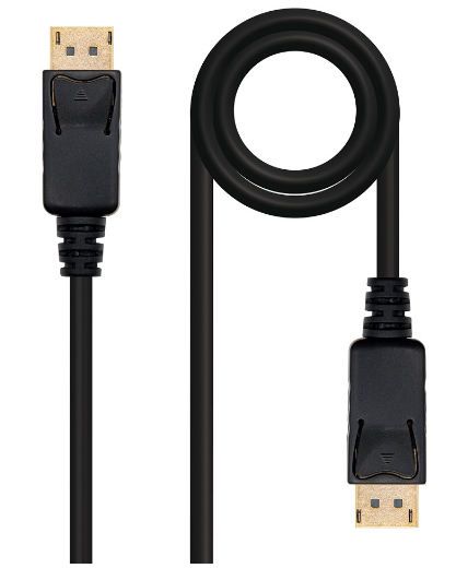 Cabo DisplayPort Macho - DisplayPort Macho 20 Pinos (50cm) - Nanocable