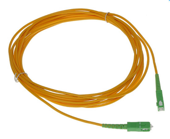 Cabo Fibra MONOMODO SC/APC <-> SC/APC - 5 mts