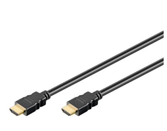 Cabo HDMI Macho-Macho 2.0 4K UltraHD 2160p Dourado (1 metro) - GOOBAY