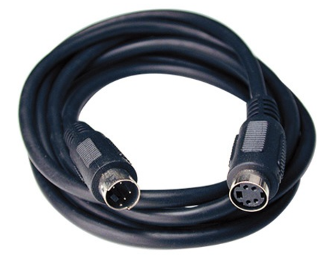 Cabo S-Video Macho -> S-Video Femea (1,5 mts)