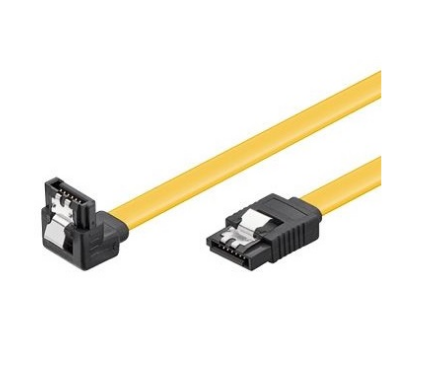 Cabo SATA I Amarelo (75cm) - EWENT