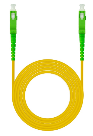 Cabo de Fibra Óptica SC/APC <-> SC/APC (2 mts) - Nanocable