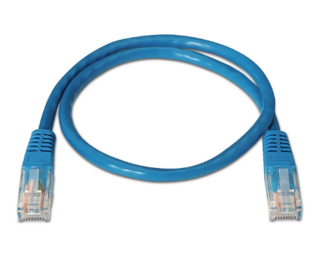 Cabo de Rede RJ45 Cat5e UTP Azul (50cm) - AISENS