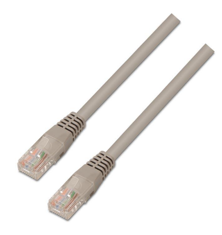 Cabo de Rede RJ45 UTP Cat.6 Cinzento (25cm) - Nanocable