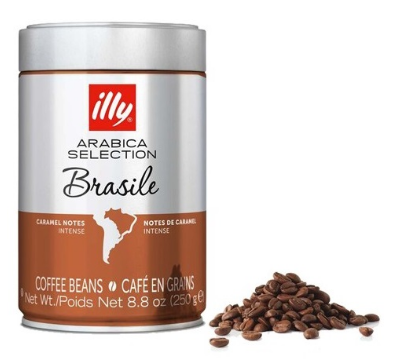 Café Grão illy Arabica Selection Lata 250gr Brasil