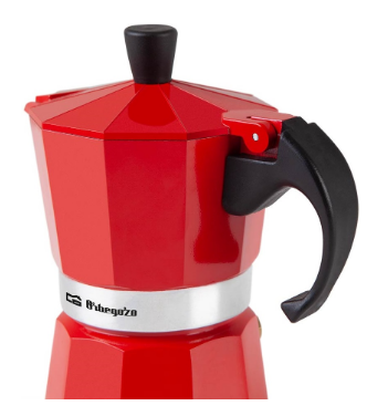 Cafeteira de Alumínio (3 Chávenas) - ORBEGOZO