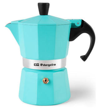Cafeteira de Alumínio (3 Chávenas) - ORBEGOZO