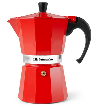 Cafeteira de Alumínio (6 Chávenas) - ORBEGOZO