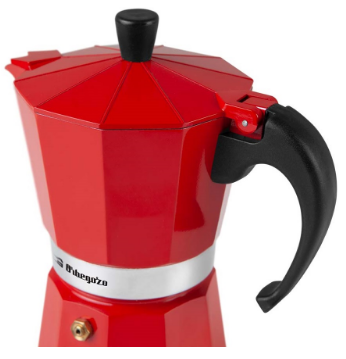 Cafeteira de Alumínio (6 Chávenas) - ORBEGOZO