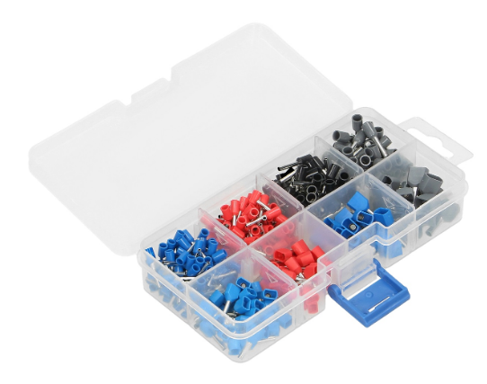 Caixa 350x Ponteiras Isoladas p/ Fio 0,75 - 2,5mm² - ORNO