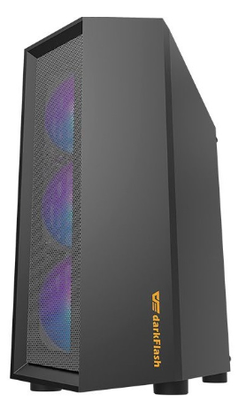 Caixa ATX p/ PC Melody (Preto) - DARKFLASH