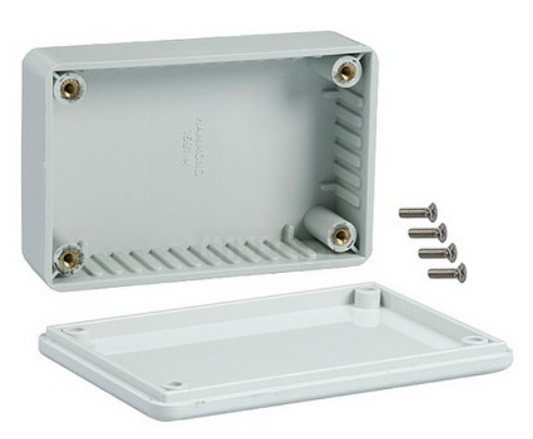 Caixa de Montagem ABS Cinza Escuro (120 x 60 x 30 mm) - VELLEMAN