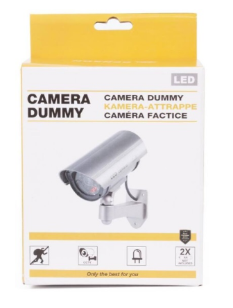 Camara Falsa LED (Interior/Exterior)