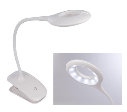 Candeeiro 20x LEDs 3W 3000~6000K c/ Suporte de Mola (Recarregável) - VELLEMAN