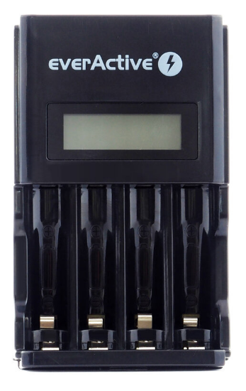 Carregador de Pilhas AA/AAA c/ LCD - everActive