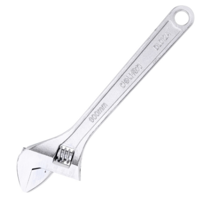 Chave Inglesa Ajustável 12" EDL012A (Prateado) - DELI
