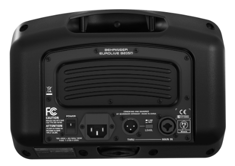 Coluna Amplificada 5.25" 125W - BEHRINGER