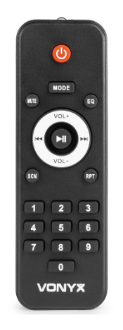 Coluna Bi-Amplificada 8" 250W Bluetooth/MP3 (VSA08BT) - VONYX