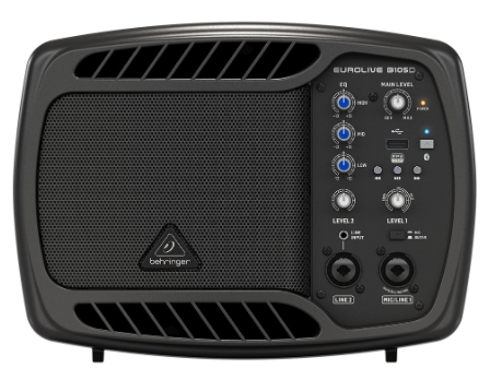 Coluna Ultra Compacta 5" B105D 50W c/ MP3 Player e Streaming de Áudio Bluetooth - BEHRINGER
