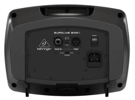 Coluna Ultra Compacta 5" B105D 50W c/ MP3 Player e Streaming de Áudio Bluetooth - BEHRINGER