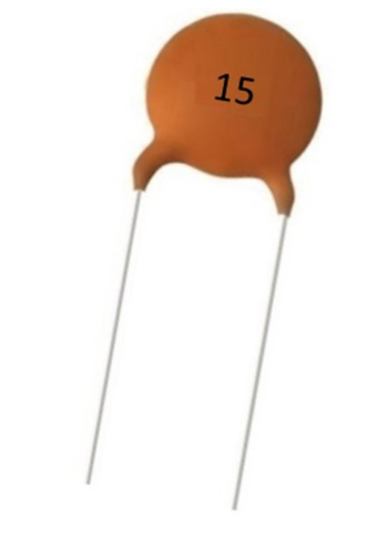 Condensador Ceramico 15pF