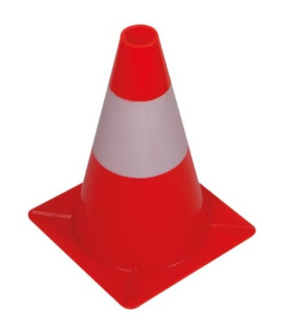 Cone de Sinalização em PVC (30cm) - PEREL