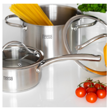 Conjunto de Cozinha Cook Expert Master em Aço Inoxidável (3 Peças) - TEESA
