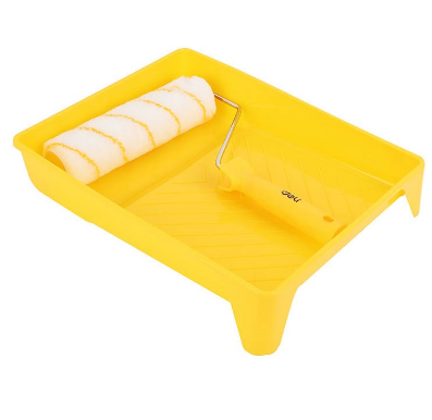Conjunto de Escova de Cilindro "3-EM-1" (Amarelo) - DELI
