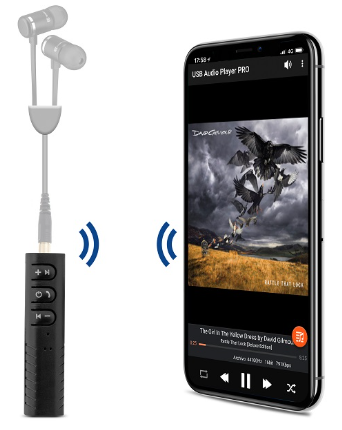 Conversor Bluetooth p/ Auscultadores (Jack)