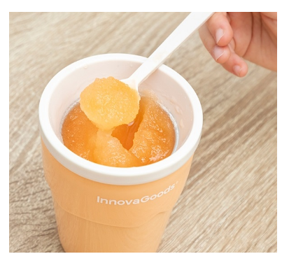 Copo p/ Fazer Gelados e Granizados + Receitas FRULSH - INNOVAGOODS