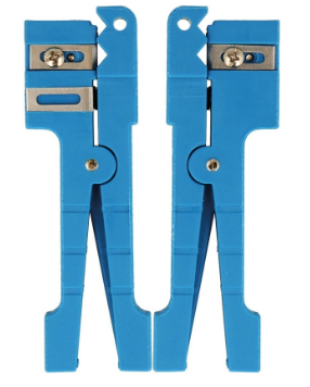 Descarnador de Cabo Coaxial / Fibra Óptica / Mangueiras Ø3,2~6,4mm (Azul) - NIMO