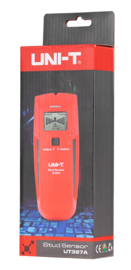 Detector de Metais, Madeira e Fios de Electricidade - UNI-T