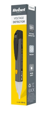 Detector de Tensão s/ Contacto c/ Lanterna LED - REBEL RB-02