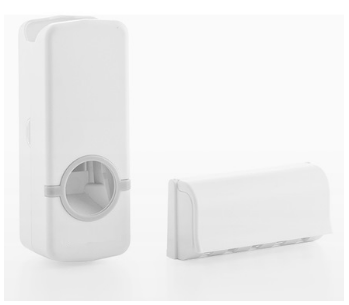Dispensador de Pasta Dental c/ Suporte para Escovas - INNOVAGOODS