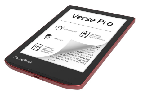 E-Book Verse Pro Ereader 6" 16GB (Vermelho) - POCKETBOOK