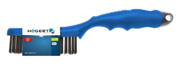 Escova de Aço Ergonómica 250mm - HOGERT