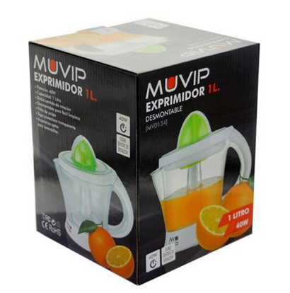 Espremedor 1L 40W (Branco/Verde) - MUVIP