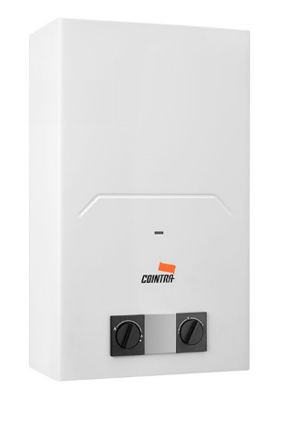 Esquentador Vertical a Gás Butano Cami 11L (Branco) - COINTRA