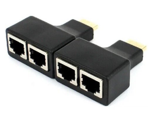 Extensor HDMI via UTP CAT5E/6 RJ45 até 30 mts