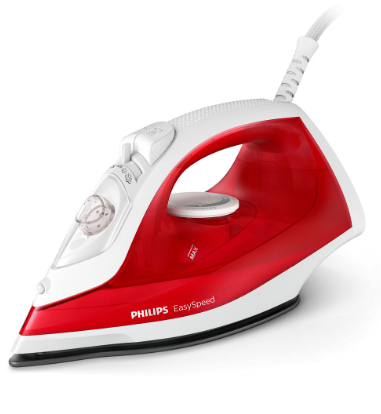 Ferro Engomar a Vapor EasySpeed GC1742/40 2000W (Vermelho/Branco) - PHILIPS
