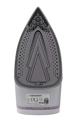 Ferro de Engomar a Vapor 2400W (Roxo/Branco) - ESPERANZA