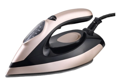 Ferro de Engomar a Vapor c/ Caldeira MR-320C 1.5L 2400W (Preto/Rosa Dourado) - MAESTRO