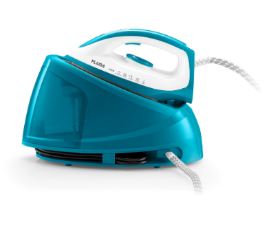 Ferro de Engomar c/ Caldeira 2400W (Azul) - FLAMA